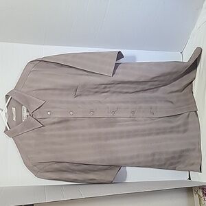 EIGHTY EIGHT U.S.A. MEN'S SHORT-SLEEVE BUTTON-DOWN DRESS SHIRT SIZE XL PACKABLE